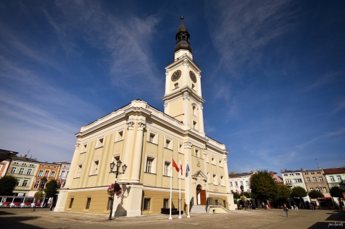 Ratusz w Lesznie.