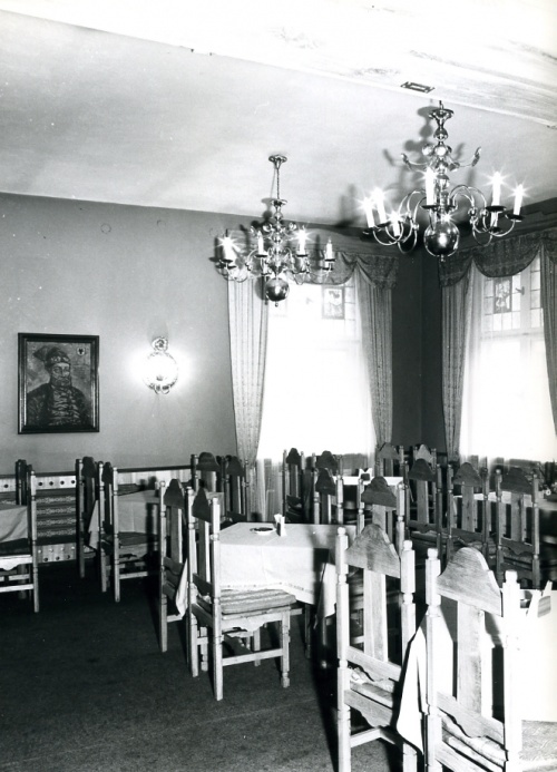Wnętrze restauracji po remoncie, wg aranżacji z 1976 r. (fot. H. Nowakowska, AWUOZL)