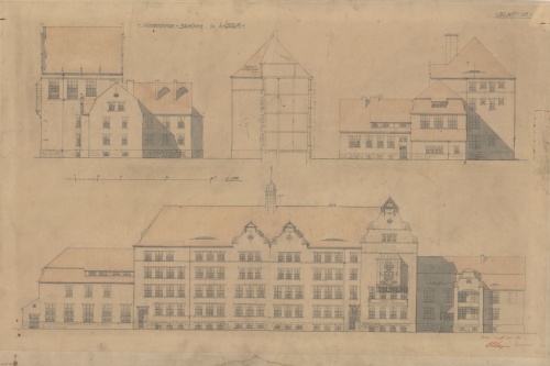 Budynki Seminarium wzniesiono w stylu neorenesansu północnego. (APL)
