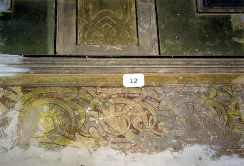 Synagoga w Lesznie. Polichromie z 1904 r. we wnętrzu budynku przed konserwacją. (fot. A. Chudy, AWUOZL), zdjęcie nr 13